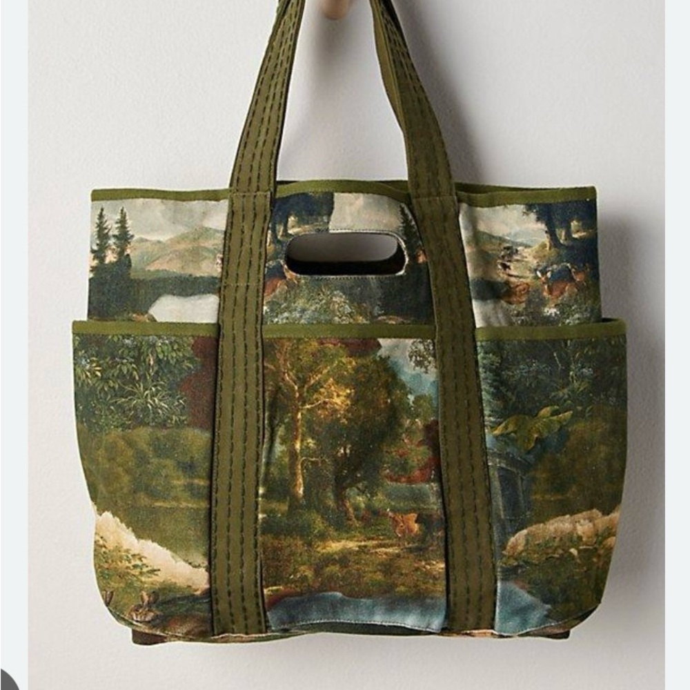FOUND!! 😊 ISO Free People Printed Caravan Tote Gigi Landscape